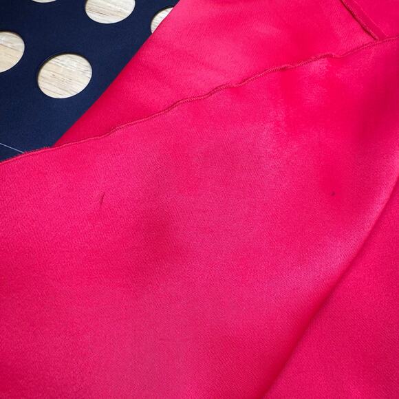 & Other Stories Satin Dress Red Midi Bias Cut Slip Party Holiday Cocktail Size 2 - Picture 13 of 15